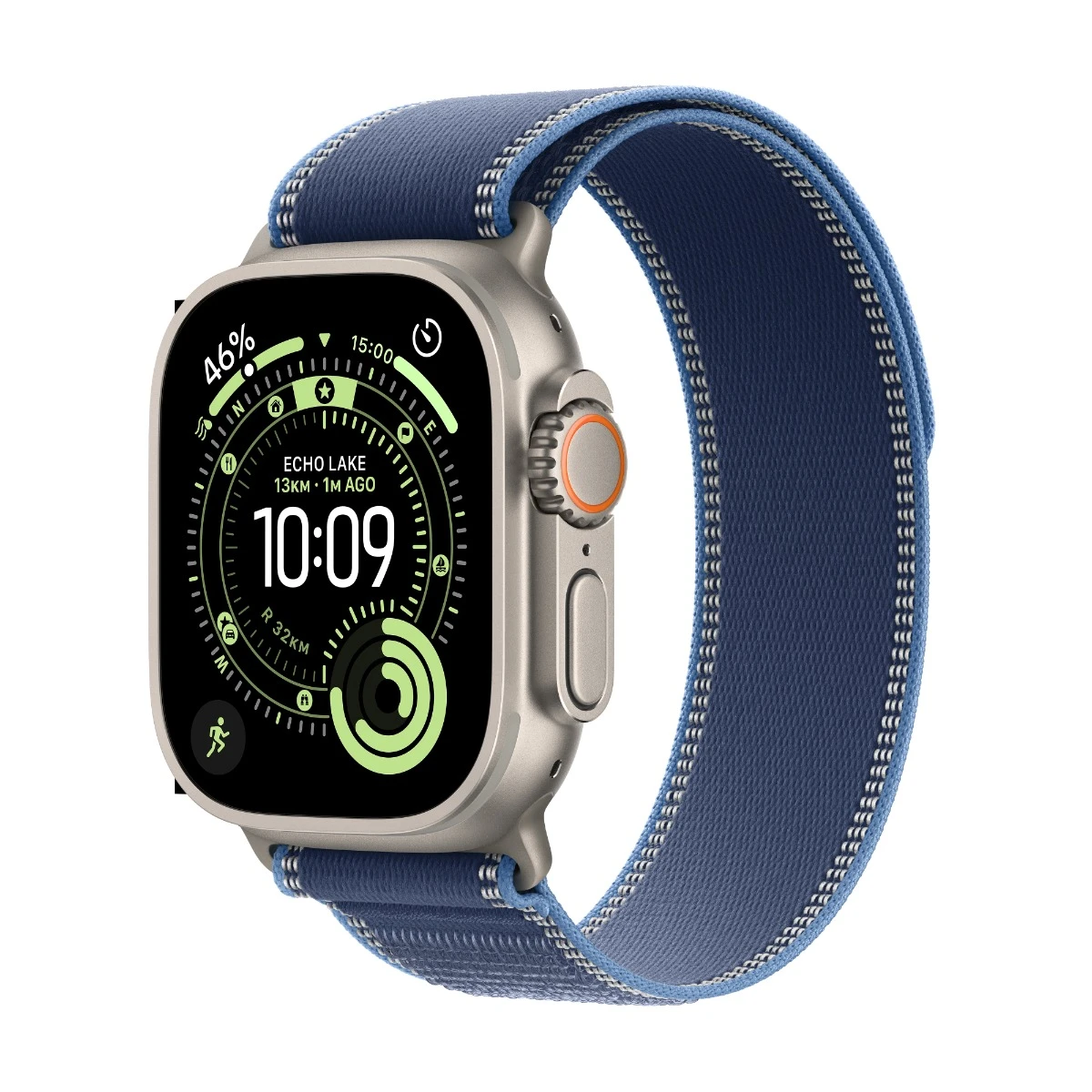 Apple Watch Ultra 3 GPS-Cellular  Titanium Case with Trail Loop-49mm