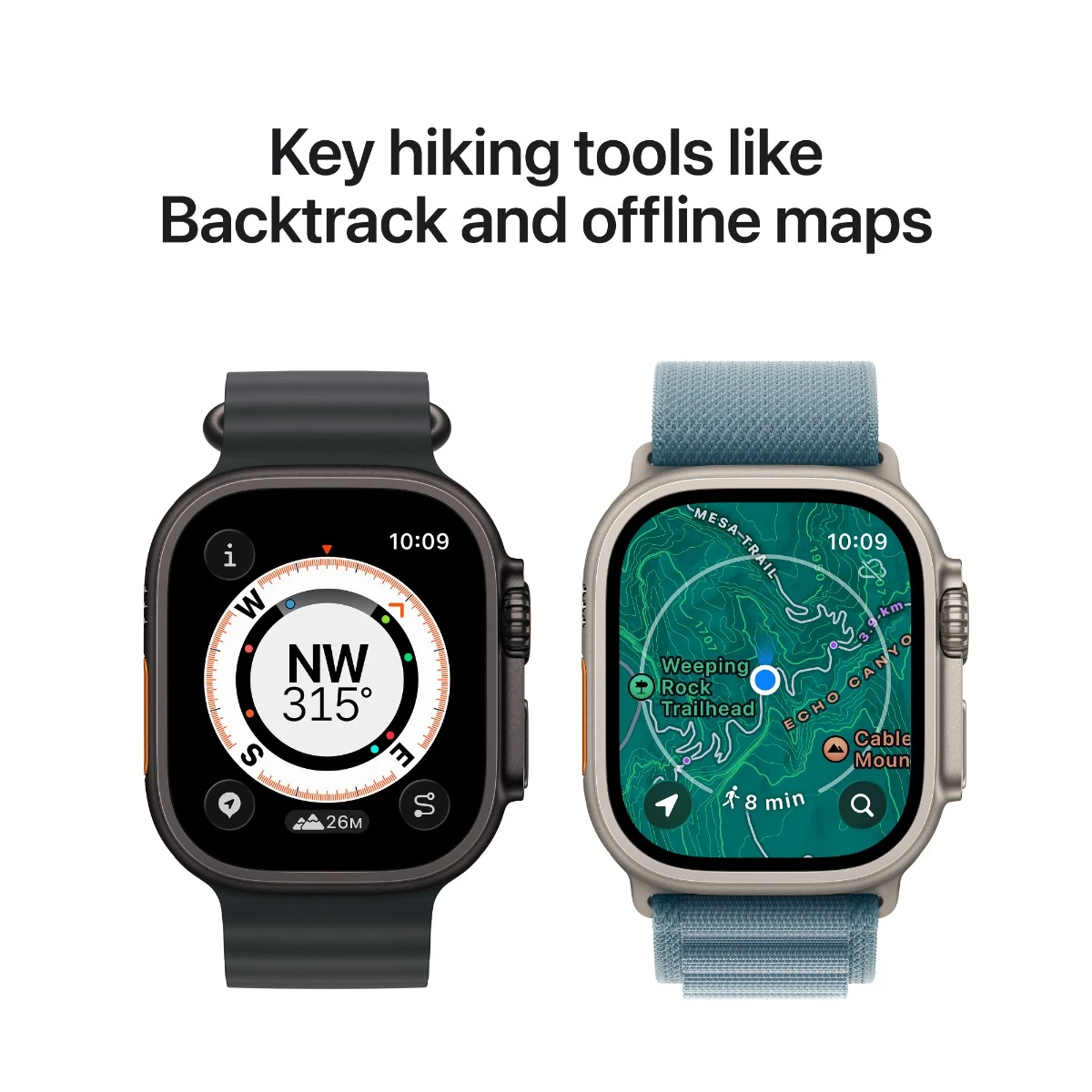 Apple Watch Ultra 3 GPS-Cellular Titanium Case with Milanese Loop-49mm